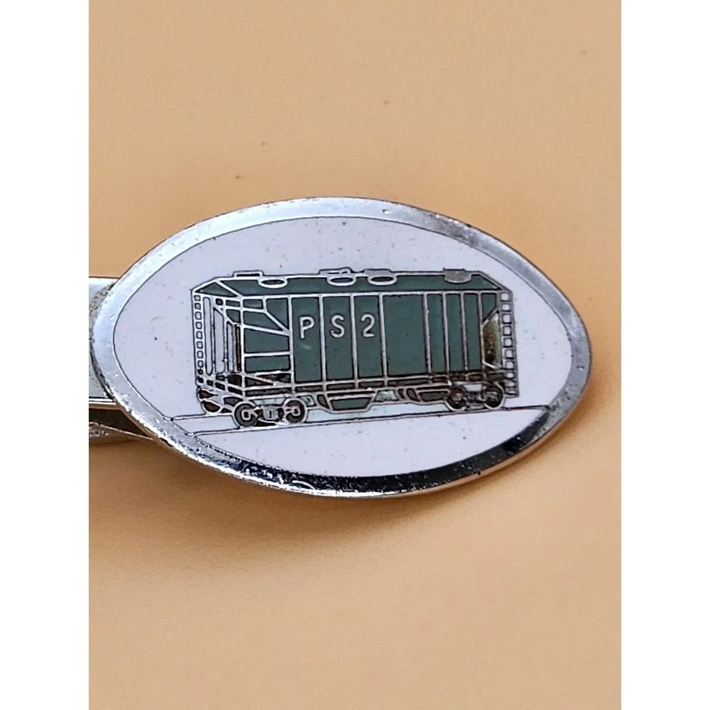 78 Yr Old LEAVENS Mfg. Co. PULLMAN STANDARD PS2 Train Car Tie Clip Bar‎ Clasp